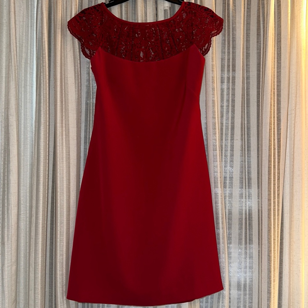 Dark pink White House Black Market dress